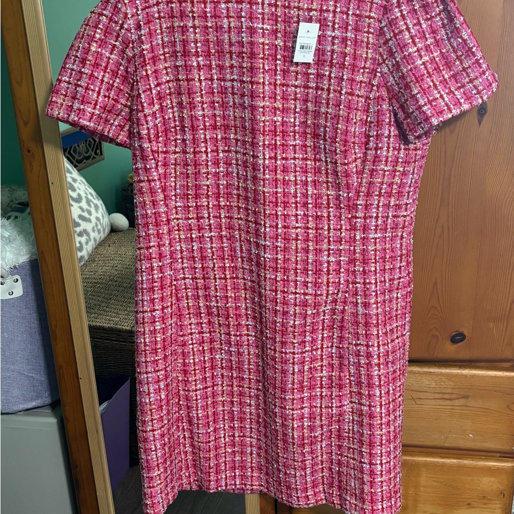 Ann Taylor Pink Mini Dress